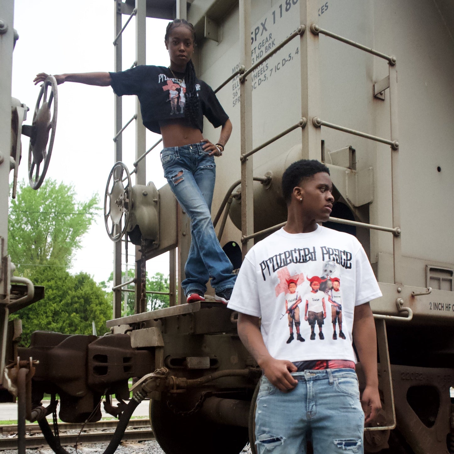 6SixthLane "Protected Peace" T-shirts